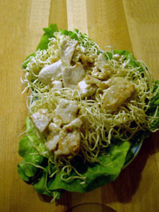 Spatzennester Huhn