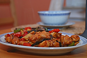Pikantes Hühnchenbrustfilet